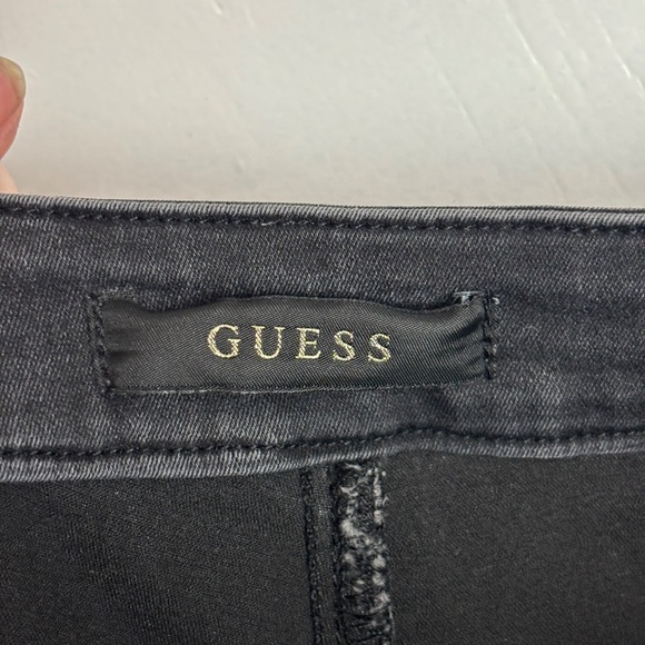 GUESS Black Lace-Up Skinny Jeans – Size 26 - Picture 5 of 6